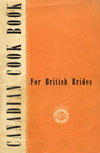 Front cover of the Canadian Cook Book for British Wives.